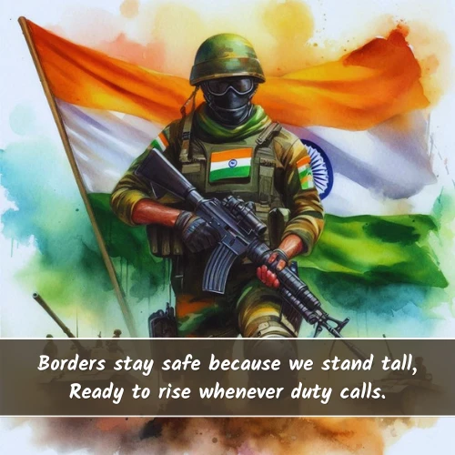 Army Shayari in English