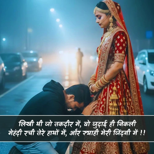 Judai Shadi Shayari Sad