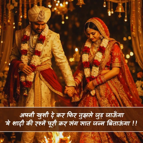 Shadi Shayari in Hindi