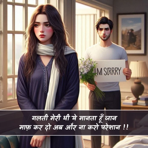 Sorry Jaan Shayari Sorry Jaan Shayari