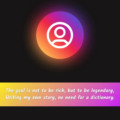 Instagram Bio Shayari in English Instagram Bio Shayari in English