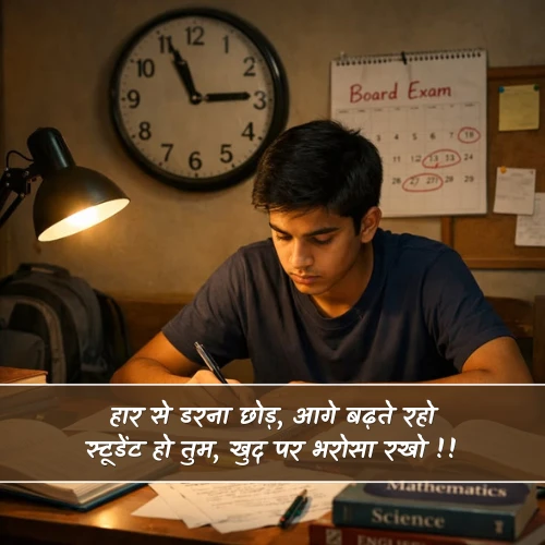 Motivational Student Shayari Motivational Student Shayari