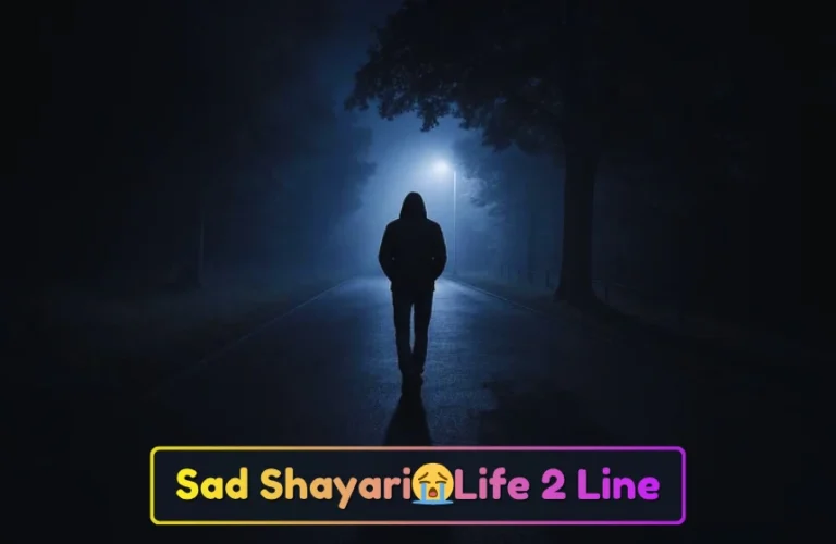 Sad Shayari😭 Life 2 Line