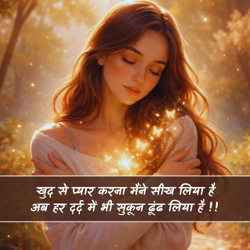 Self Love Shayari For Girl Self Love Shayari For Girl