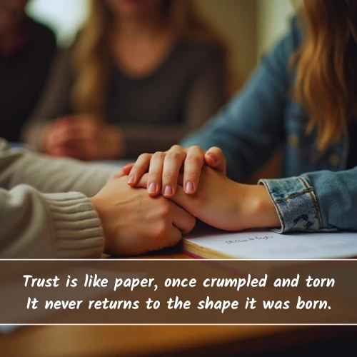 Trust Shayari in English Trust Shayari in English